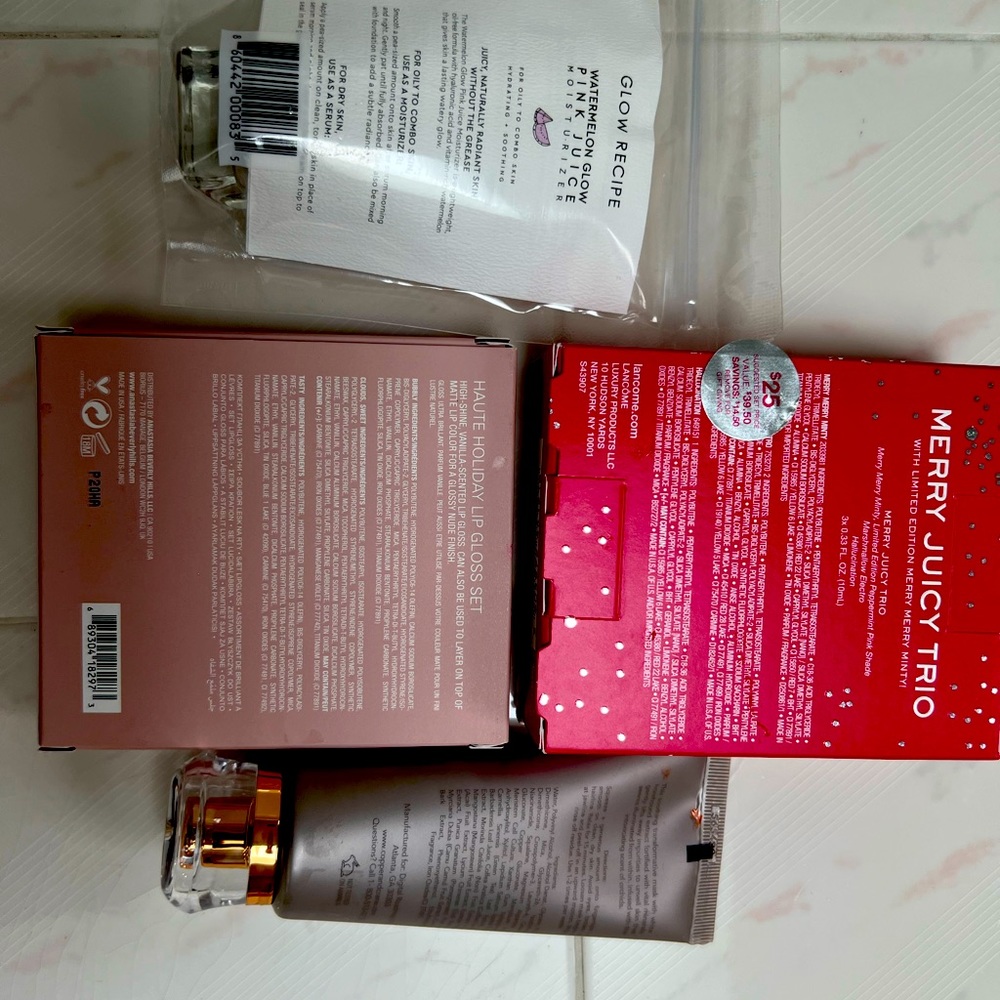 Beauty bundle- never used or opened products